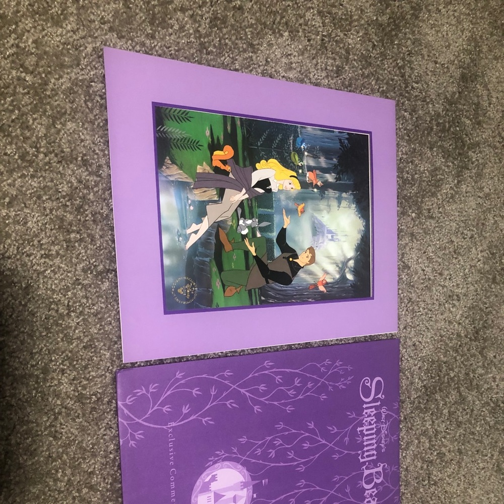 Disney Sleeping Beauty Lithograph